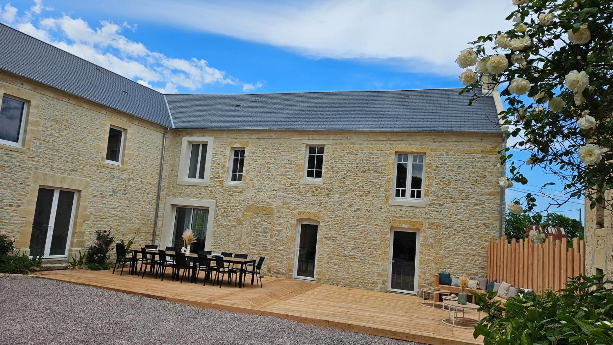 L'Echo Des Vagues Longues-sur-Mer Exterior foto